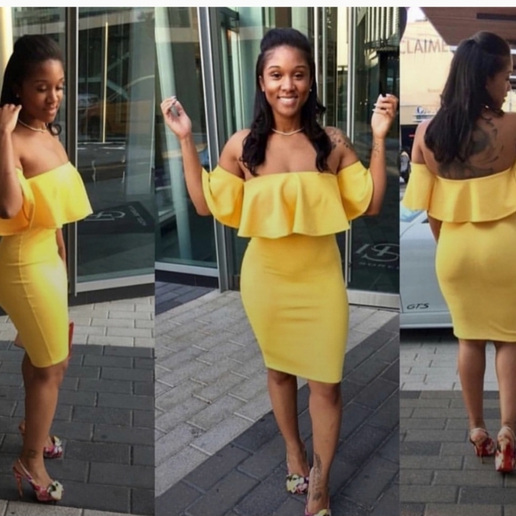 Party Ruffled Dress ❤️ - Picture 5 of 6